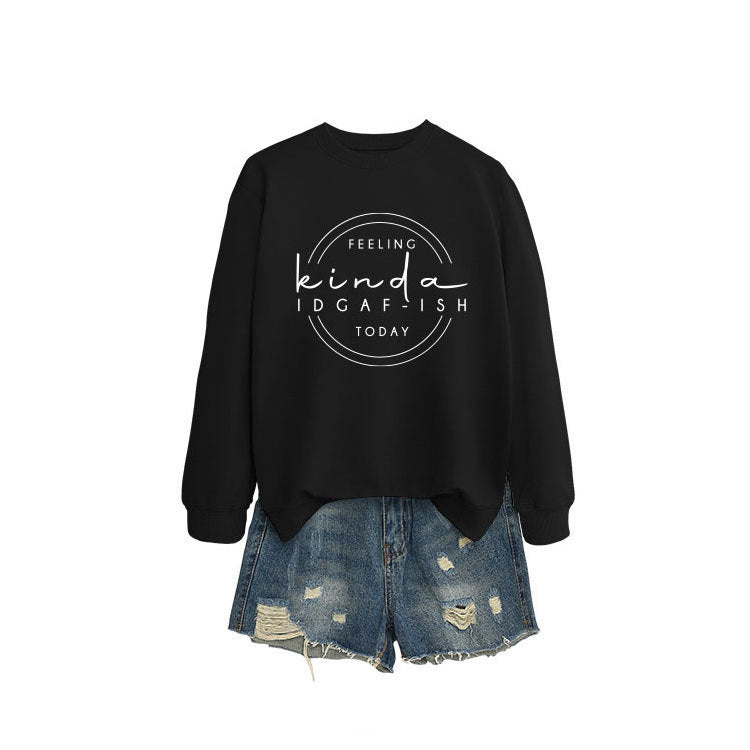 Elegant Women's Round Neck Long-sleeved Sweater