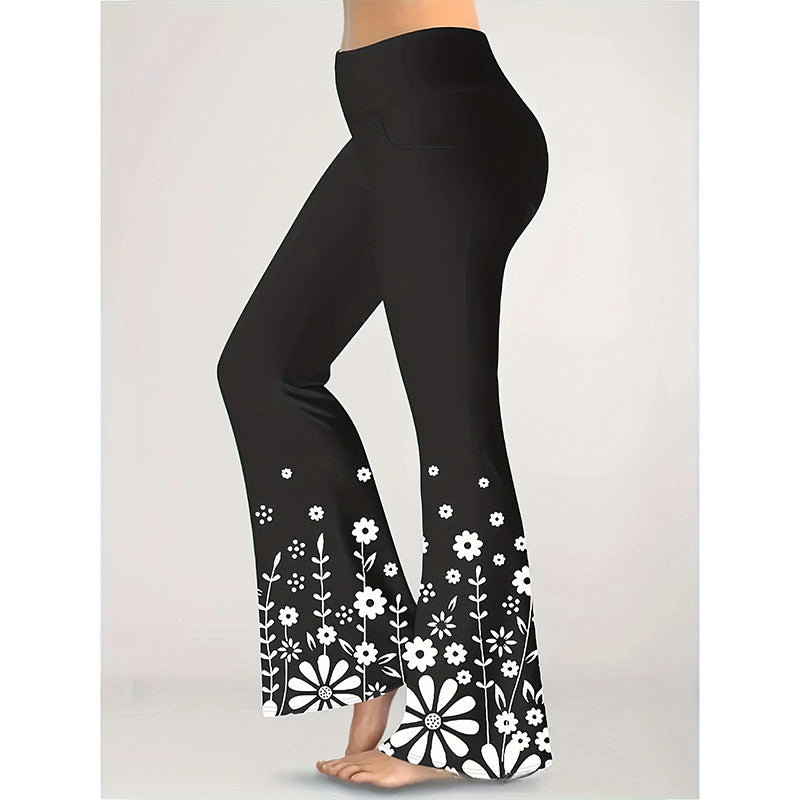 Summer Fashion Floral Print Casual Jumpsuit