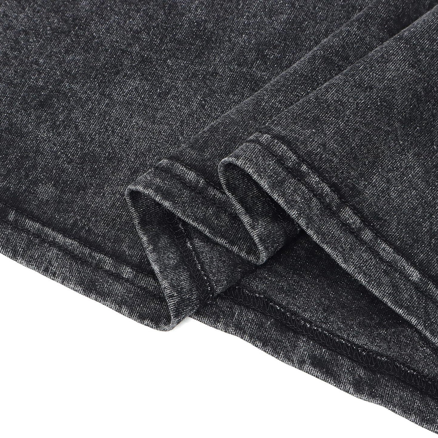 Retro Cotton-padded Clothes T-shirt Street Hip Hop Casual Short Sleeve Men Clothing Top