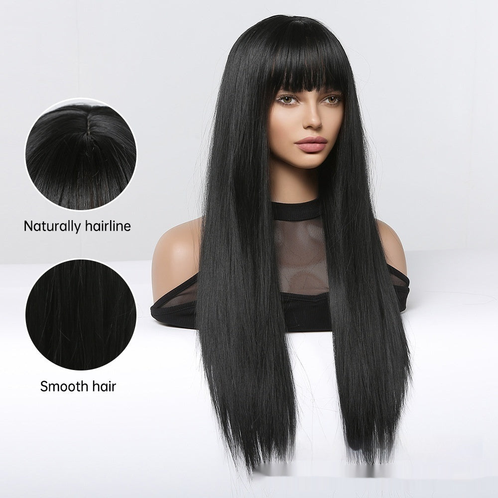 High Temperature Fiber Rose Mesh Cap Wig