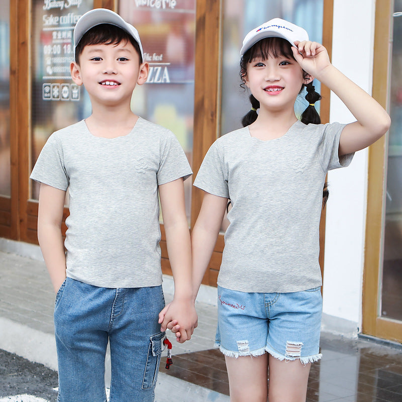 Cartoon Modal Kids Print Short Sleeve