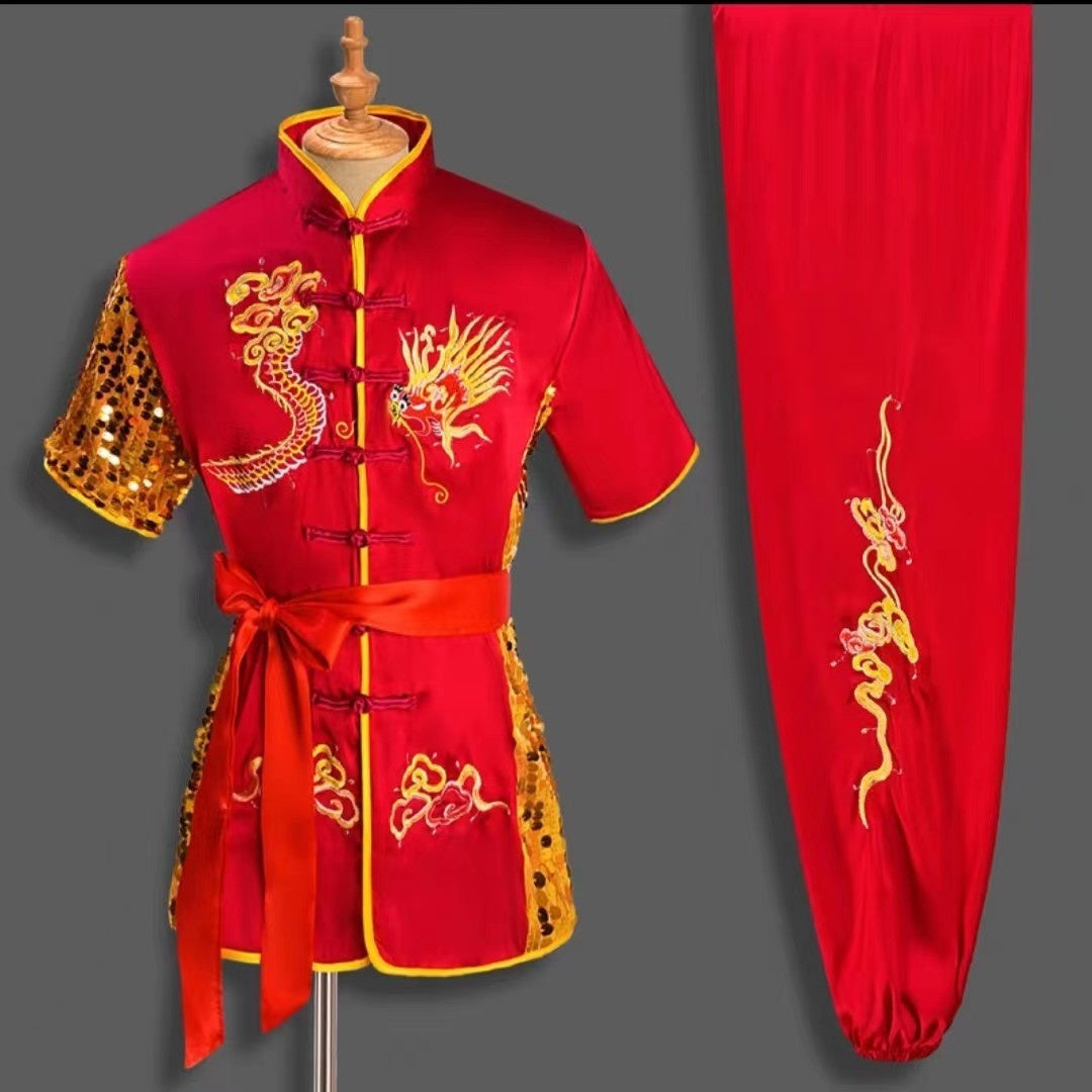 Men's Martial Arts Team Training Exercise Clothing Competition Clothing