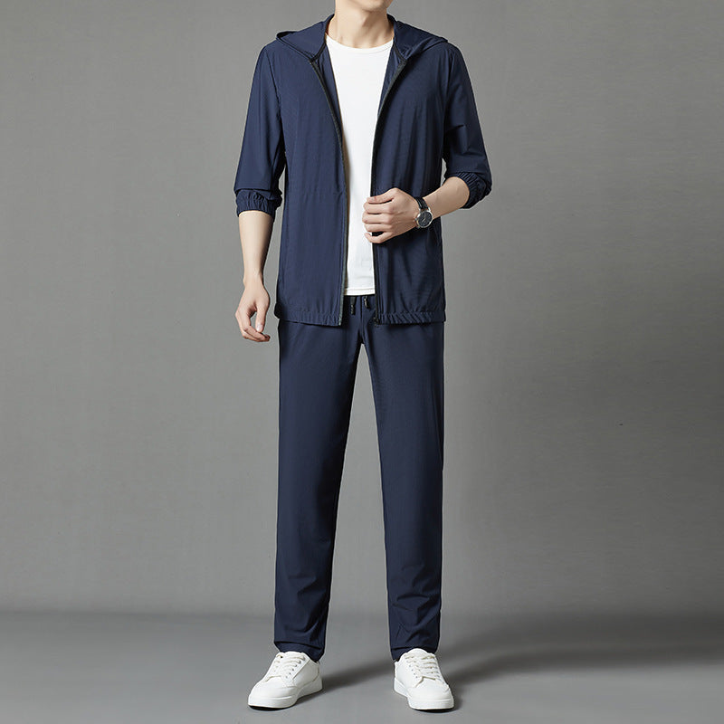 Korean Version Sun-protective Clothing Suit Fashion Loose Casual Hooded Thin