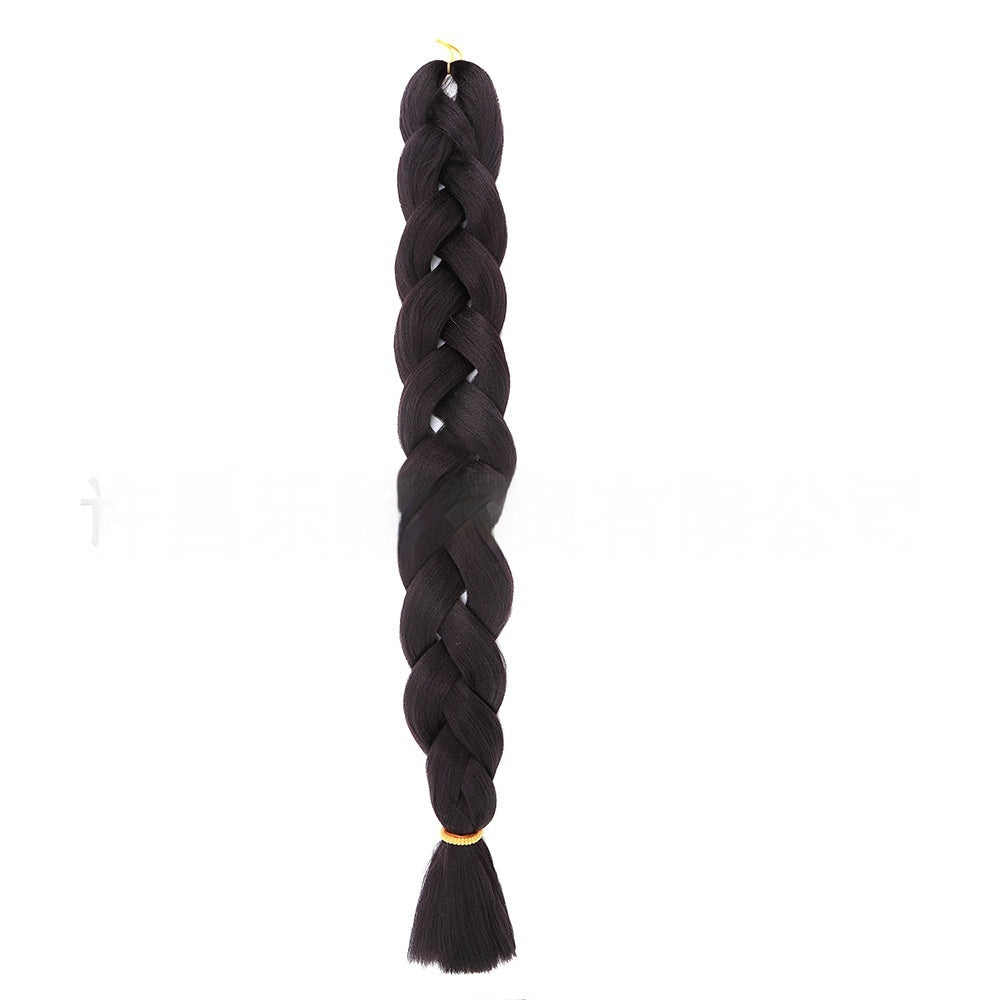 African Chemical Fiber Wig Big Braid Braid Dreadlocks High Temperature Jacques Silk Braid