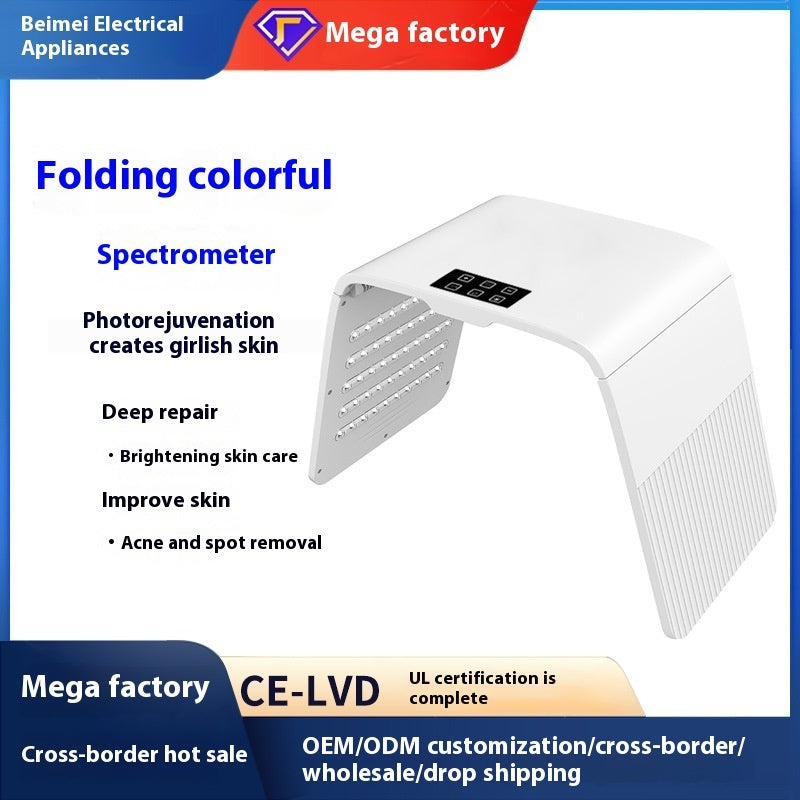 Beauty Instrument Red And Blue Light Cold Spray Large Row Lamp