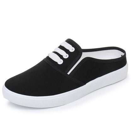 Slip-on Canvas Shoes Flat Women
