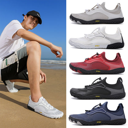 Upstream Shoes Running Fitness Men Wading Beach Swimming Shoes Women