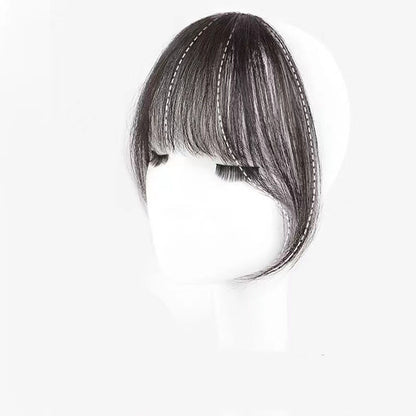 Women's Fashion Natural Air Bangs Wig