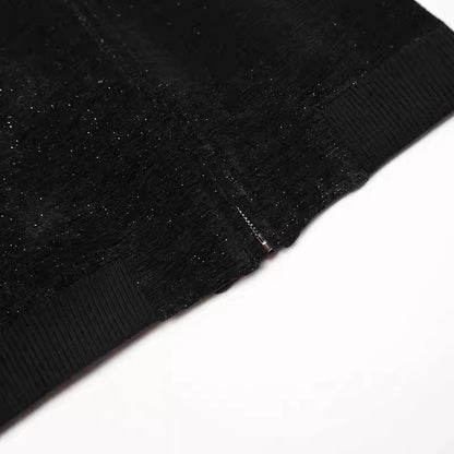 Starry Zipper Jacket Coat Men's Clothing Vintage Loose Baseball Uniform