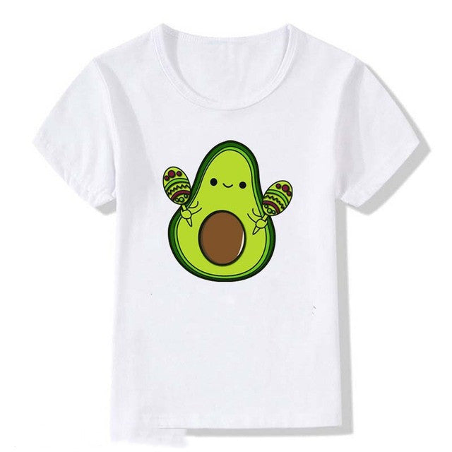 Kids Summer New Cute Vegan Boys Girls T Shirt