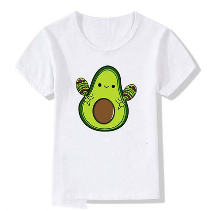 Kids Summer New Cute Vegan Boys Girls T Shirt