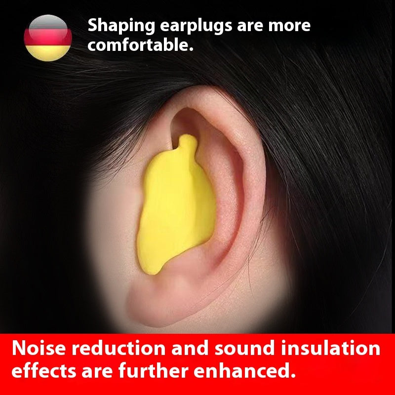 Sound Insulation Sound Proof Sleep Anti-noise Snoring Fit Shaping Rubber Earplugs