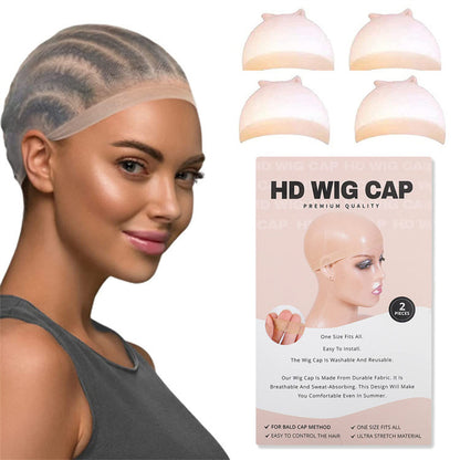 HD WIG CAP Universal Skin Color High Elasticity Ultra Clear WIG Hairnet
