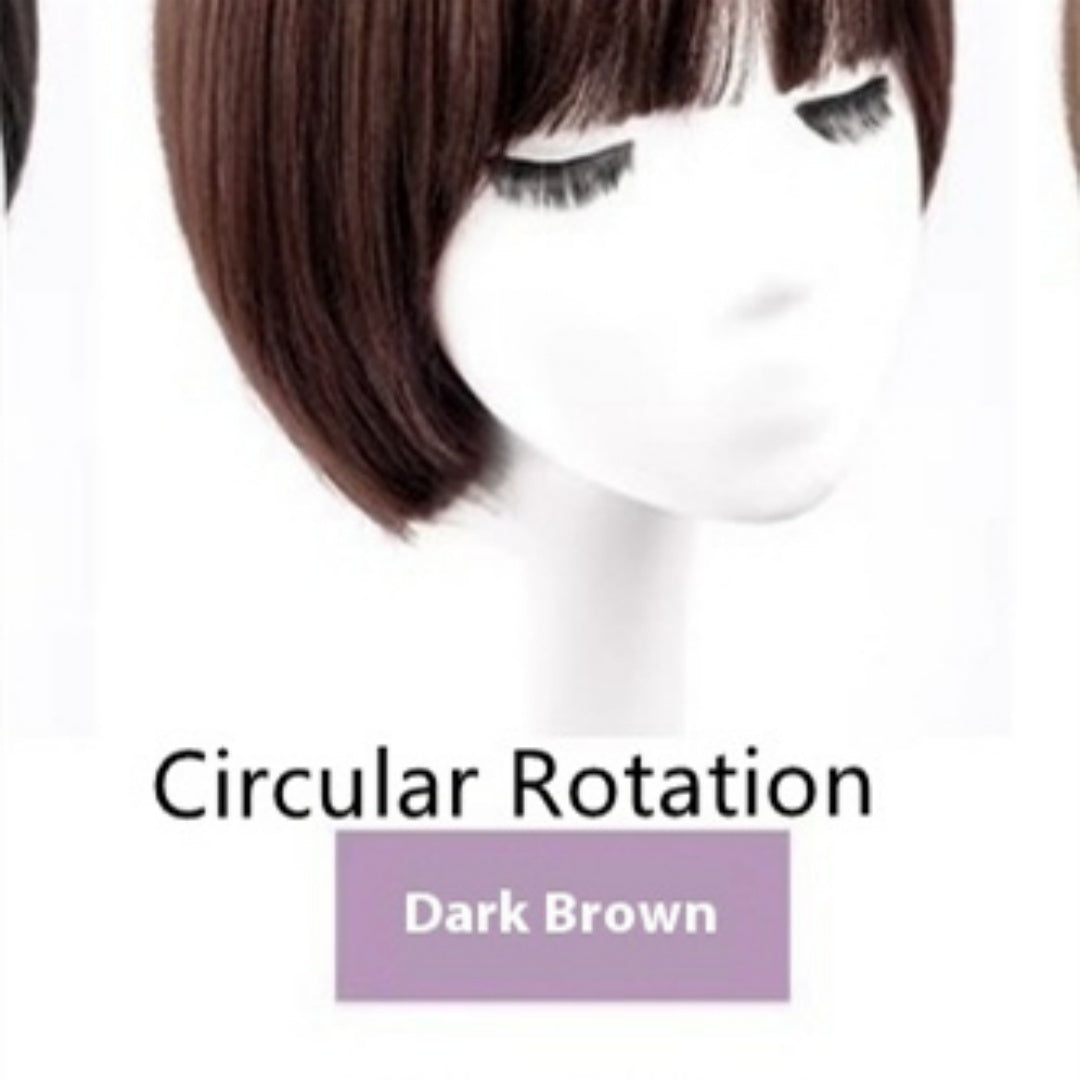 Human Hair Full-head Wig Daily Natural