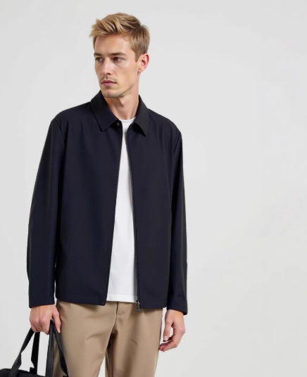 Summer Lapels Business Administration Ice Silk Sun Protection Clothing