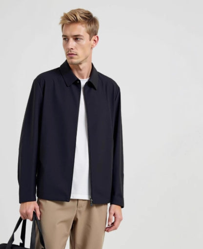 Summer Lapels Business Administration Ice Silk Sun Protection Clothing