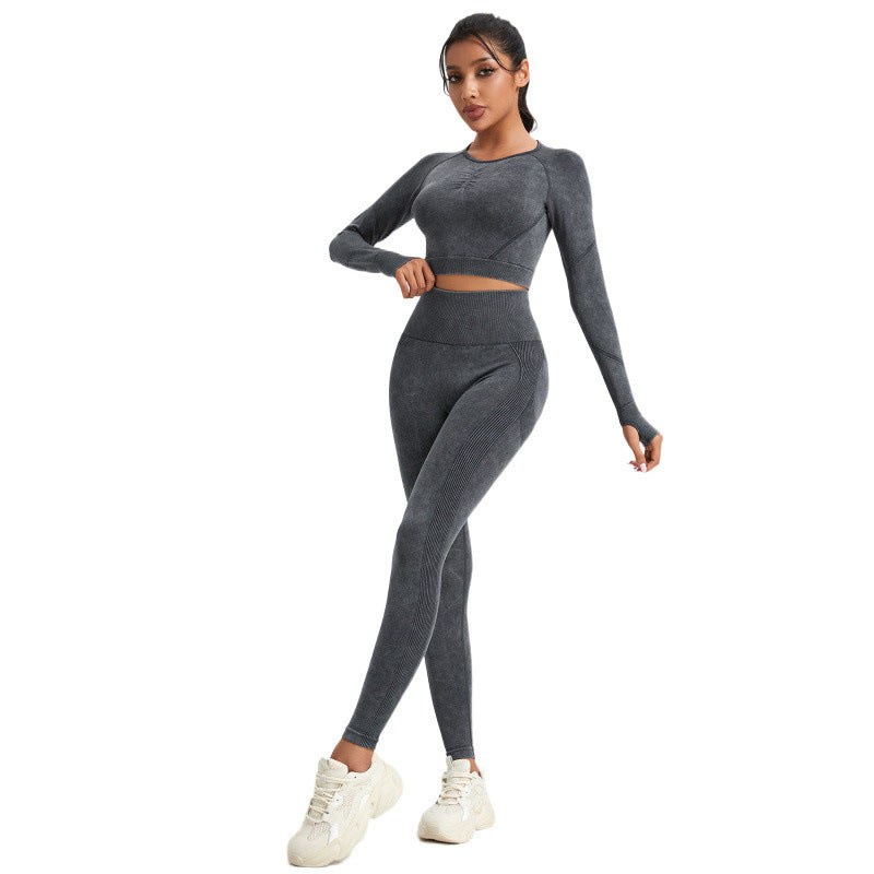 European And American Style Yoga Clothes Suit Women's Sportswear