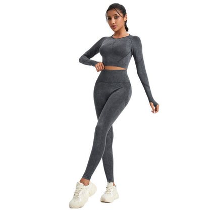European And American Style Yoga Clothes Suit Women's Sportswear