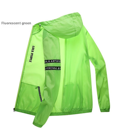Lightweight Breathable Sun Protection Clothing Men's Jacket