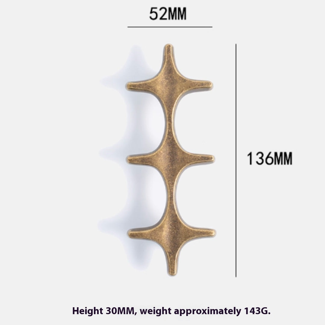 Personalized Retro French Cabinet Handle Bronze