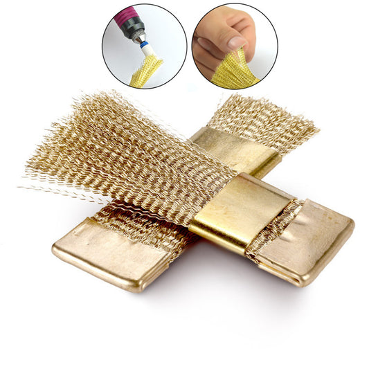 New Nail Beauty Grinding Head Metal Cleaning Set