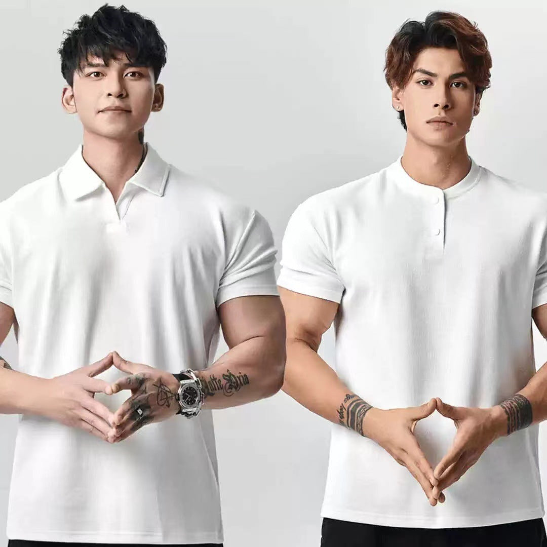 Retro Fashion Brand All-match Casual T-shirt Men's Clothing