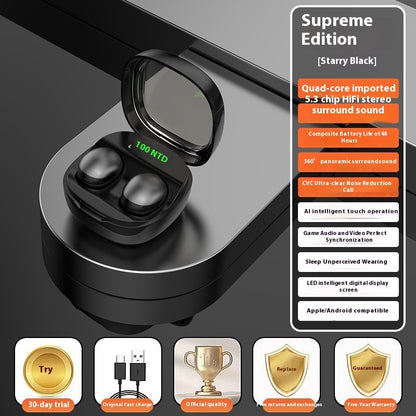 Bluetooth Mini Ultra-small Wireless Binaural Sports Headset