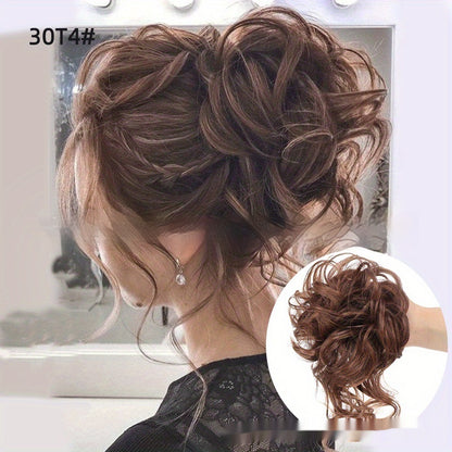Ponytail Wig Female Short Hair Grip High Ponytail Natural & Fluffy Simulation