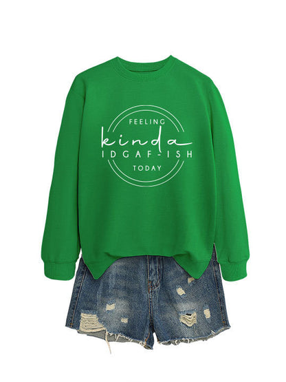 Elegant Women's Round Neck Long-sleeved Sweater
