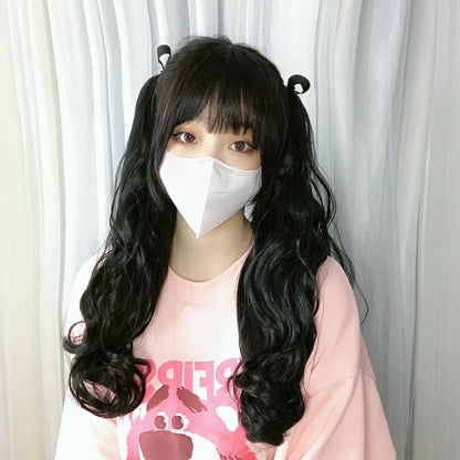 Big Hair Claws Wavy Women's Long Curly Hair High Ponytail Wig