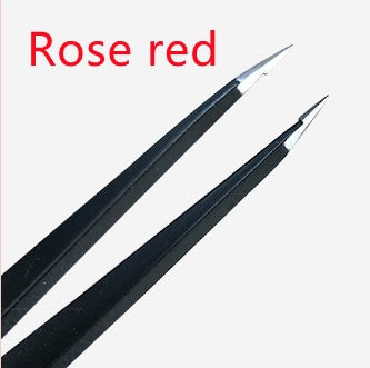 Stainless Steel Black Oblique Mouth Eyebrow Trimming Clip Beauty Tool Eyebrow Clip