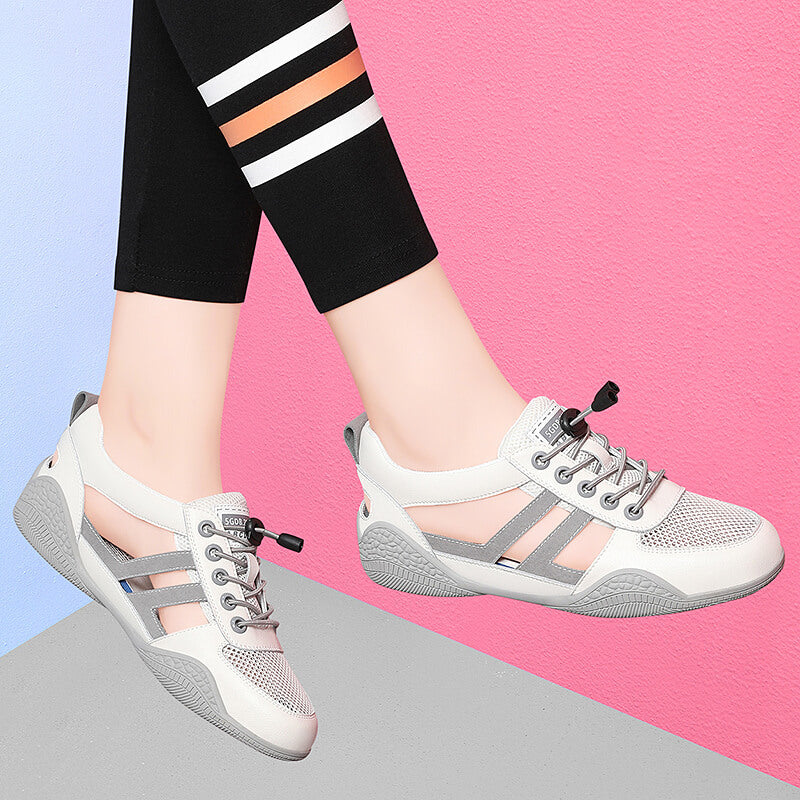 Leather Women Shoes New Popular Single Shoes Summer