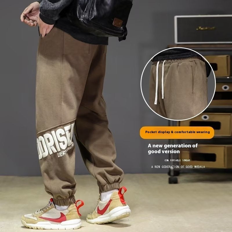 Men's Clothing Ankle-tied Sweatpants Men's Spring And Autumn