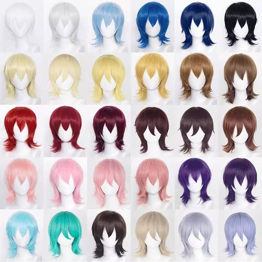 Universal Cosplay Wig Hair Tail Lengthened Anti-curling