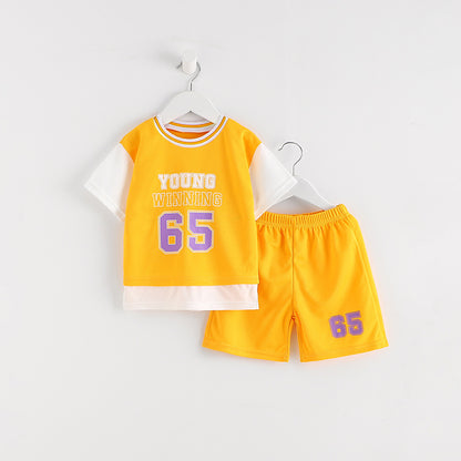 Sportswear Two-piece Set Children's Clothing New