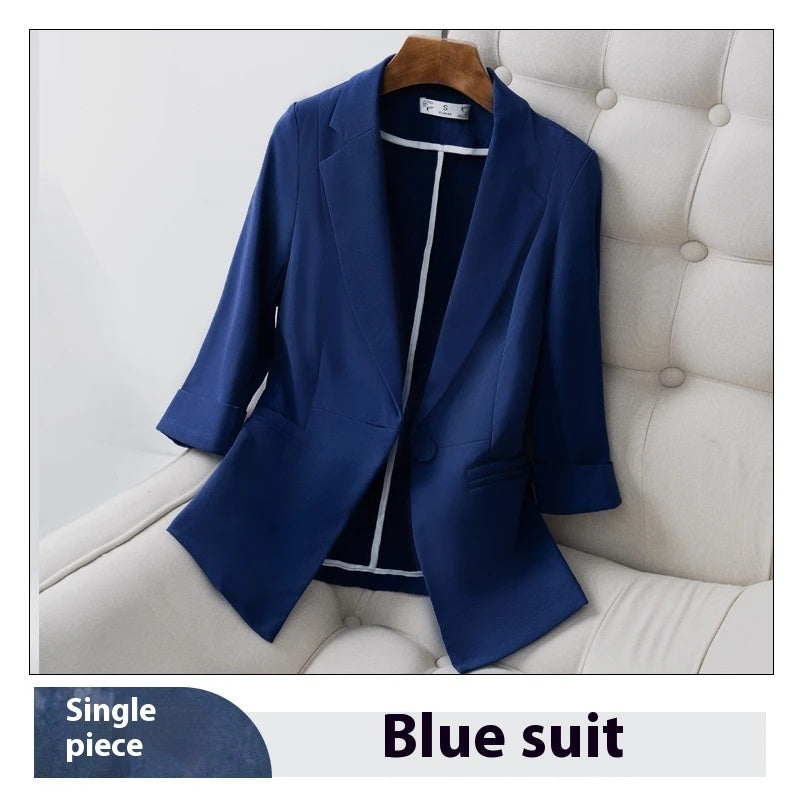 Casual Jacket Formal Wear Professional Blue Suit