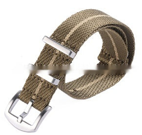 Solid Color Fineknit Nylon Woven Canvas Strap