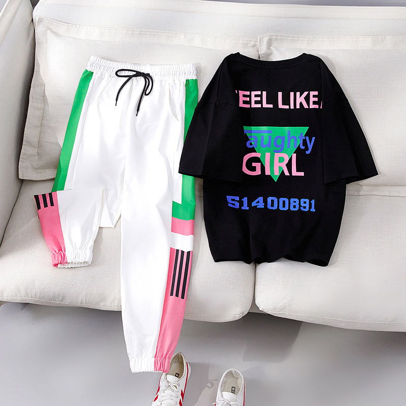 Women's Wide Leg Overalls Sportswear Suit