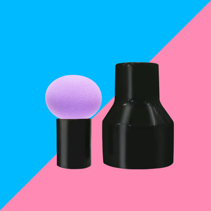 Mushroom head sponge beauty puff set