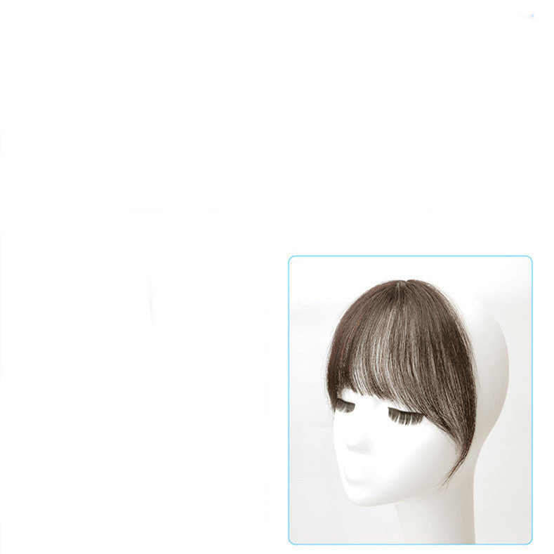 Women's Fashion Natural Air Bangs Wig