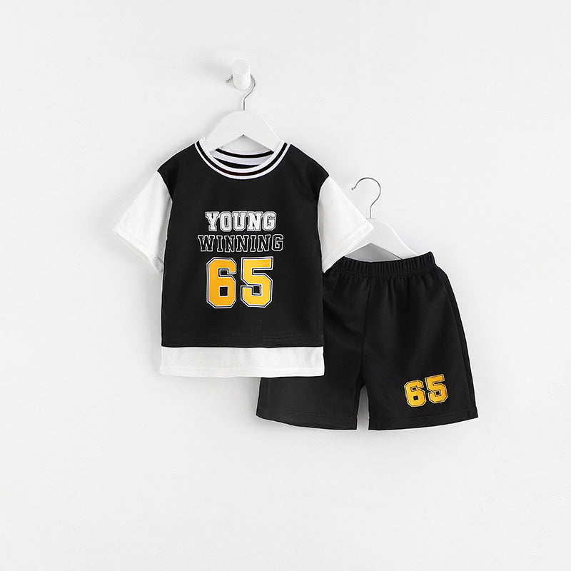 Sportswear Two-piece Set Children's Clothing New