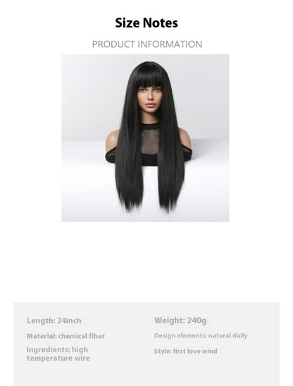 High Temperature Fiber Rose Mesh Cap Wig