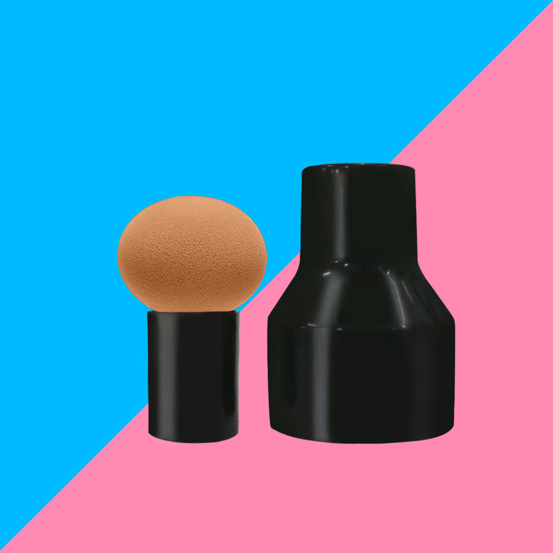 Mushroom head sponge beauty puff set
