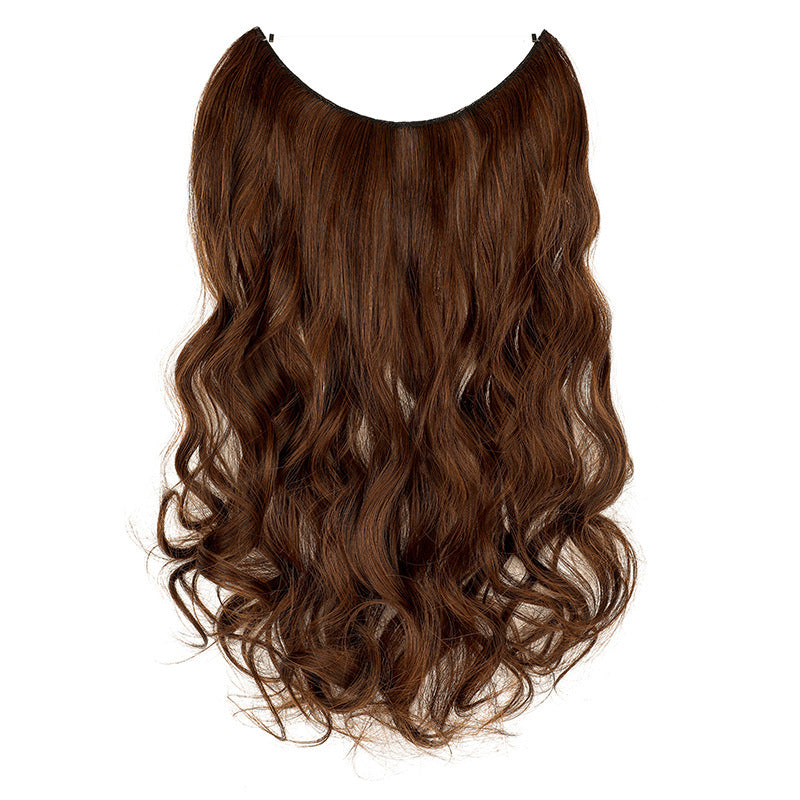 Women's One-piece Seamless Hair Extension Wig Set