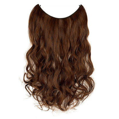 Women's One-piece Seamless Hair Extension Wig Set