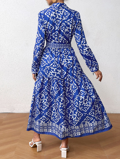 Women's Creative Versatile Lace-up Elegant Dress