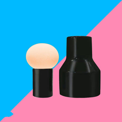Mushroom head sponge beauty puff set