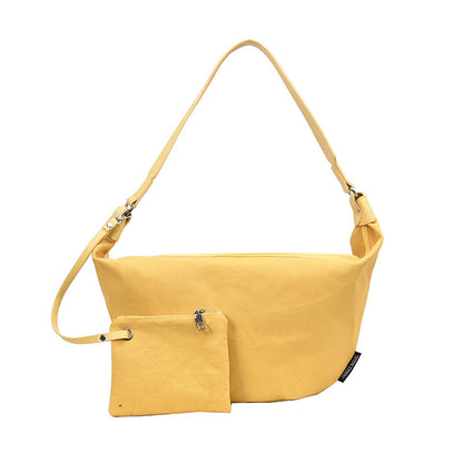 Women's Shoulder Bag Canvas Dumplings Bags Fashion Casual Crossbody Bags