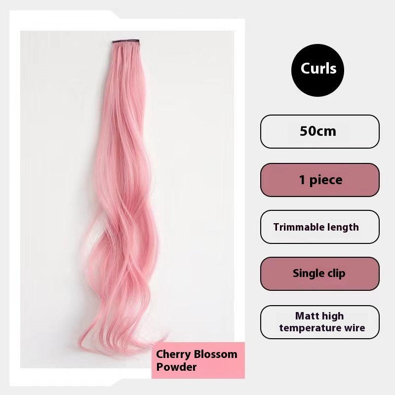 Color Wig Set One-piece Simulation Seamless Invisible