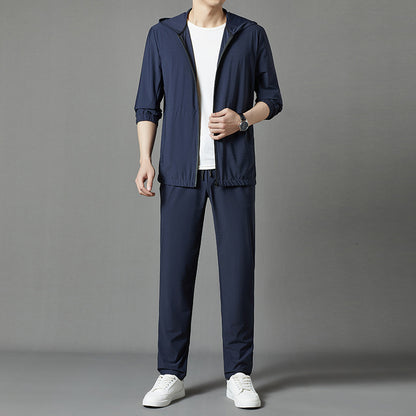 Korean Version Sun-protective Clothing Suit Fashion Loose Casual Hooded Thin